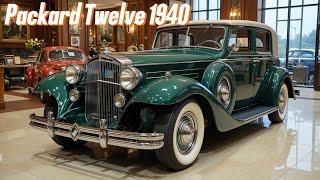 “1940 Packard Twelve: The Forgotten V12 Luxury Beast That Defined Pre-War American Elegance”