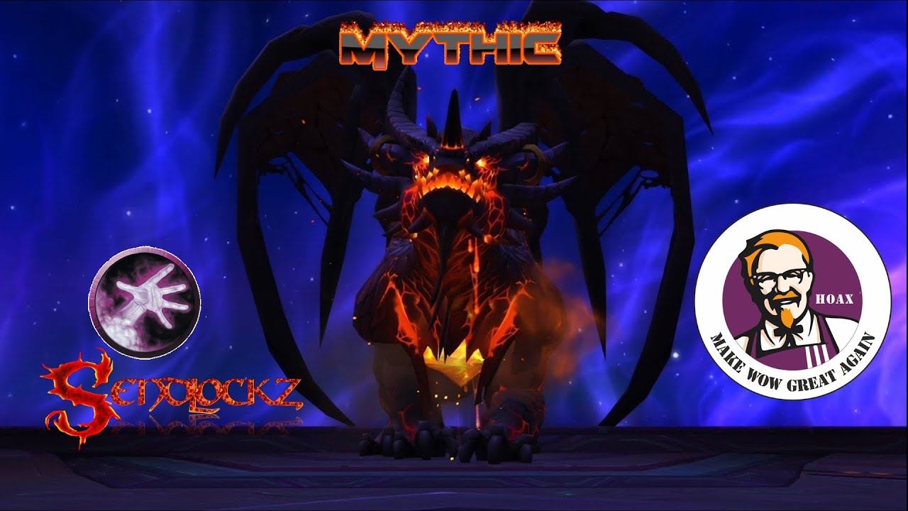 Wrathion Mythic Speedkill - Hoax - Destruction Warlock POV