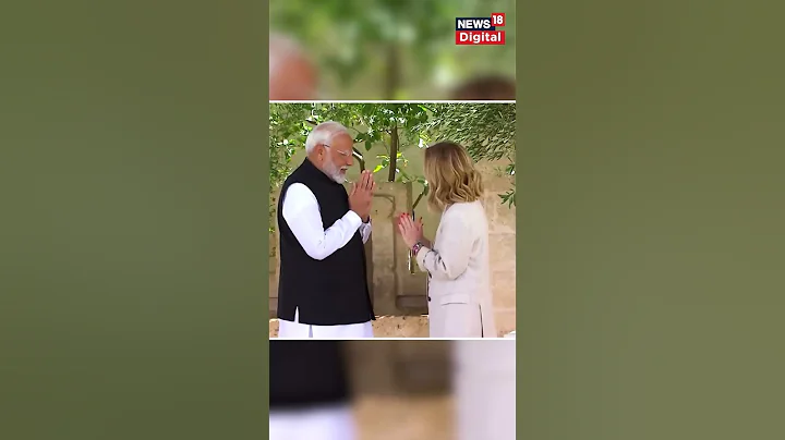 India-Italy Relations | #Melodi #shorts | Top news | Giorgia Meloni Meets PM Modi