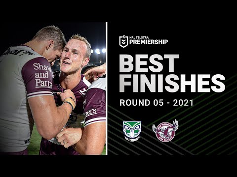DCE with the clutch play once again | Warriors v Sea Eagles, Round 5 | Best Finishes of 2021 | NRL
