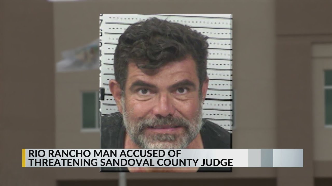 Rio Rancho man charged with threatening Sandoval County judge - YouTube