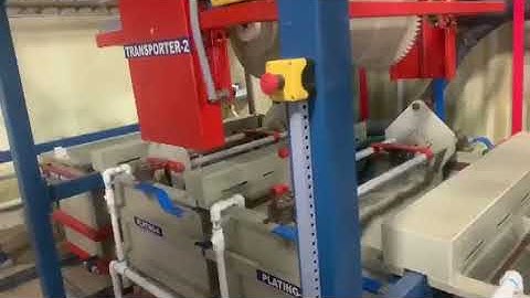 automatic barrel plating plant