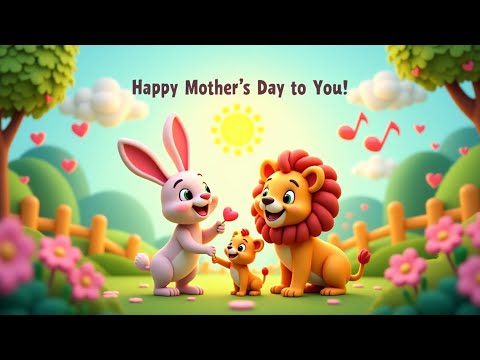 Happy Mother’s Day to You | Kids Song with Animals | Mother’s Day Song for Children | KidsLearn