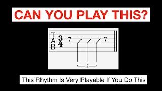 Offbeat Triplets - This Rhythm Is Very Playable If You Do This