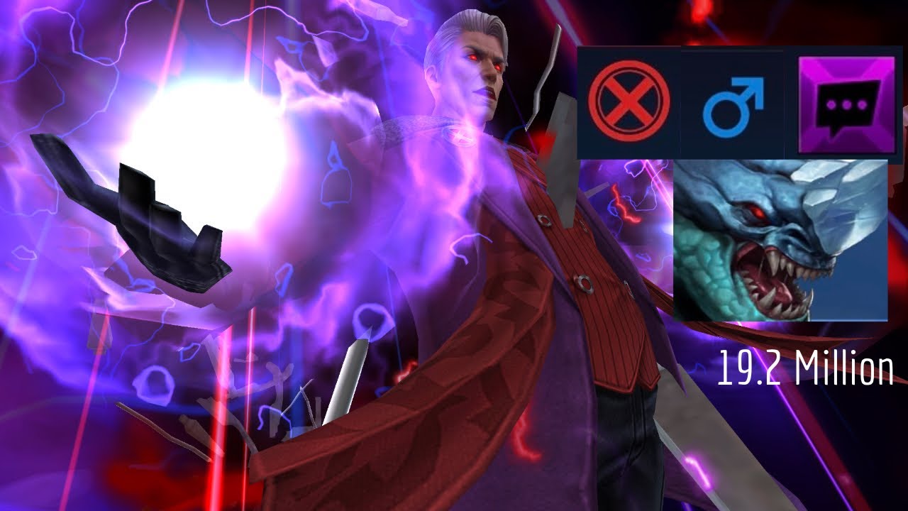 Magneto 19.2 Million (Mighty Rage) | Mutant Male ABX Silence - Marvel Future Fight