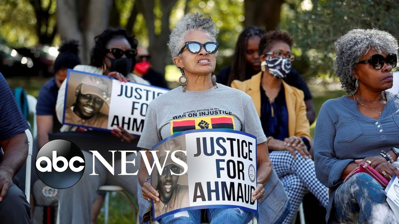 Arbery jury selection, Olympic protest, ash clean up; World in Photos; Oct. 18