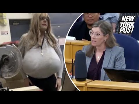 Kayla Lemieux, Canadian teacher with size-Z prosthetic breasts, placed on paid leave | New York Post