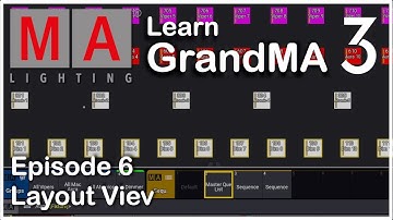 E06 - Layout View GrandMA3 OnPC tutorial