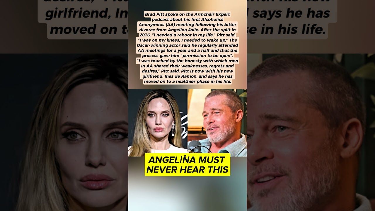 Brad Pitt Makes Candid Confessions About His Journey After Breaking Up With Angelina Jolie