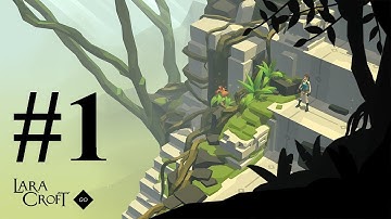 Lara Croft Go Level 1: The Entrance iOS Full Walkthrough