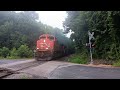 Bessemer and Lake Erie Iron Ore train. Southbound. Conneaut OH. July 25, 2025.