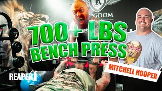 705LB BENCH PRESS WITH MITCHELL HOOPER!