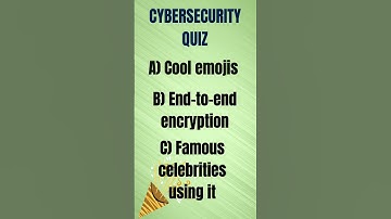 Cybersecurity Quiz  #chatgpt #ethicalhacking #quiz #quiztime  #infosec  #facts #funny #motivation