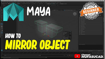Maya How To Mirror Object