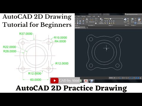 AutoCAD Tutorial for beginner in Hindi | AutoCAD 2D Drawing for ...