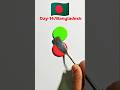 Day-14/🇧🇩Bangladesh Flag color mixing #shorts #colormixing #satisfyingart #asmart #Bangladesh