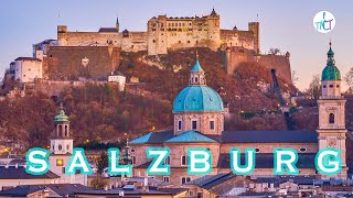 A nice day in Salzburg | Altstadt, Hohensalzburg Castle, Neustadt, panorama from Kapuzinerberg