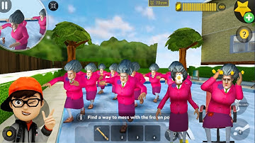 Scary Teacher 3D Android Gameplay Walkthrough Part 14 (Android,iOS)