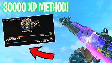 HOW TO RANK UP FAST IN BLACK OPS 4! LEVEL UP QUICK IN BO4