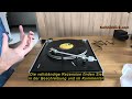 Produktbewertung Lenco L-455BK - Plattenspieler mit sichtbarem Riemenantrieb, Rahmen aus gebürstetem