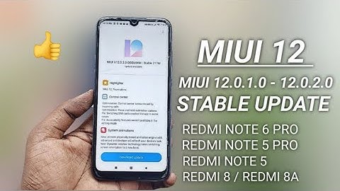 MIUI 12.0.1.0 To 12.0.2.0 Global Stable Update Roll out For All Xiaomi Phones | Update Now