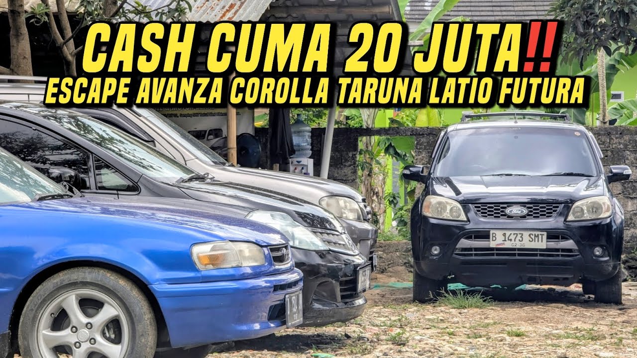 Jual 20 jutaan aja nih ya❗Obral perdana harga mobil bekas murah murah banget ya Latio corolla taruna