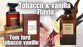 بديل عطر توباكو فانيلا من flavia عطر فخم يصلح للنساء vanilla and tobacco |tobacco vanille dupe