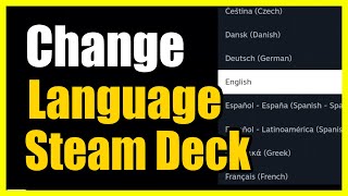 How to Change the Language on your Steam Deck or Games (Back to English)
How to Change the Language on your Steam Deck or Games (Back to English) How to Change the Language on your Steam Deck or Games (Back to English)