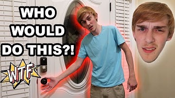 FAN TRIED BREAKlNG INTO OUR HOUSE!!