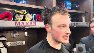 Makar on Nichushkin, Game 4 loss