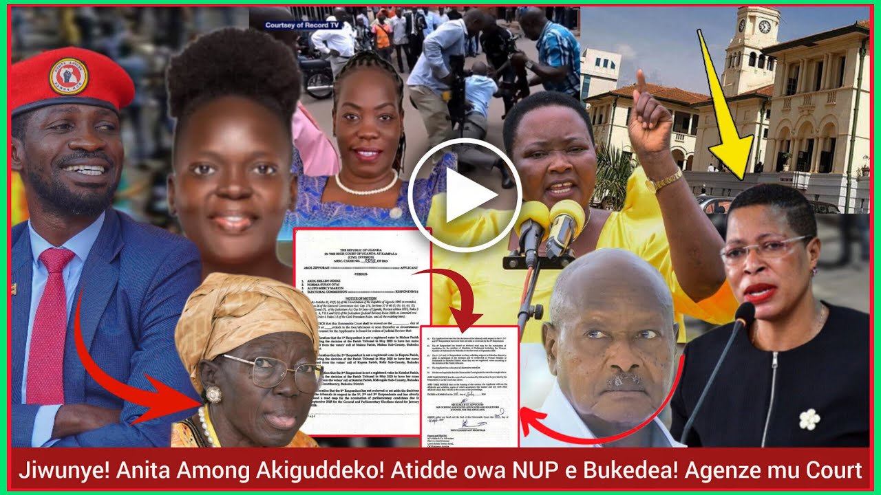 Agatalinda! Jiwunye! Ekigudde ku Anita Among ne Nabbanja kika! Agenze mu Court atidde amaanyi ga NUP