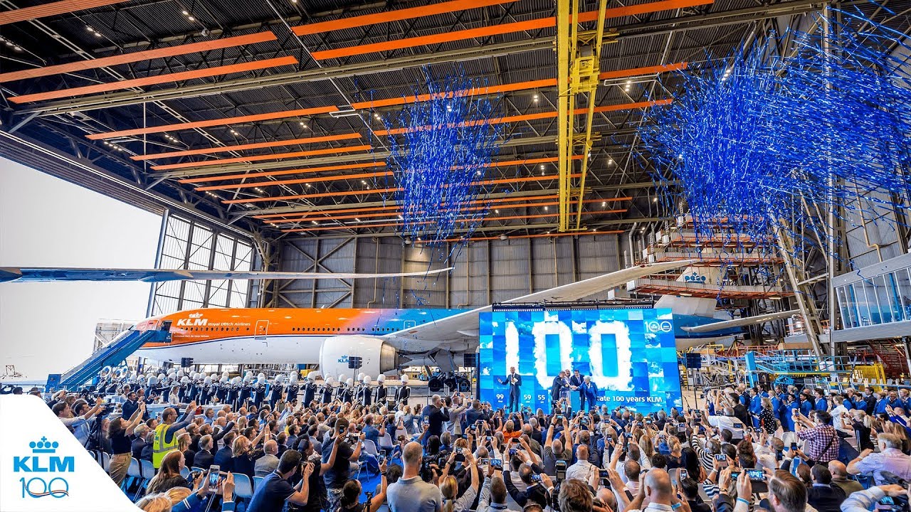 Start KLM100 - Arrival 'Orange Blossom' - YouTube
