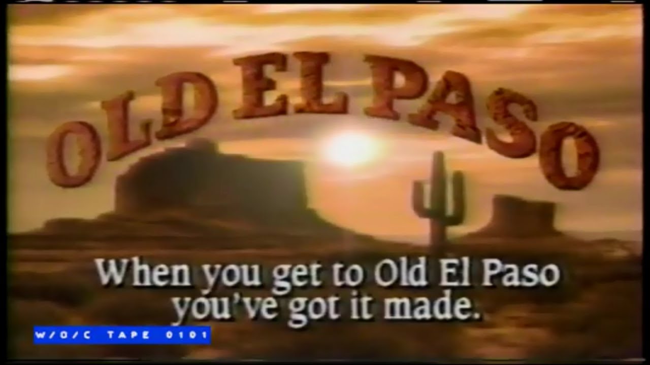 Old El Paso Salsa Commercial 1990 YouTube