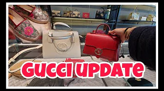 GUCCI IS BEST IN ITALY | GUCCI UPDATE | THE LUXURY OUTLET IN FLORENCE | GUCCI  LEATHER MADE IN ITALY