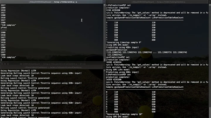 Racing Drone Rolling Launch Control || IPC Implementation Demo (q/kdb+ EmbedPy and ML Toolkit demo)
