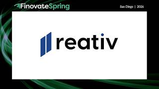 FinovateSpring 2026 / reativ