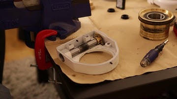 NEQ6 Belt Mod Part08 - Removing DEC Axis Gear