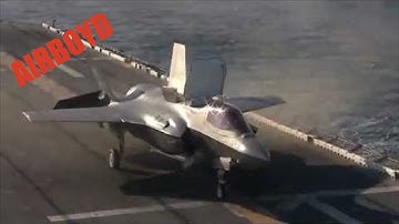 F- 35 Operations Aboard USS Wasp (LHD-1)