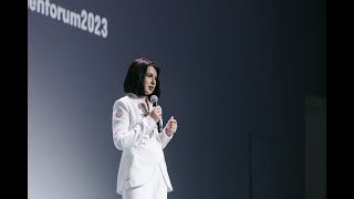 Олена Сібірцева на WOMENFORUM 2023.