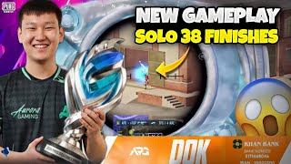 😍PMGO CHAMPIONS😱SOLO 38 Finishes in Ultimate Royal New Gameplay | AURORA DOKK