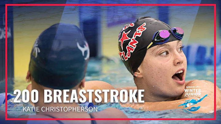 Katie Christopherson Wins Women's 200 Breaststroke...