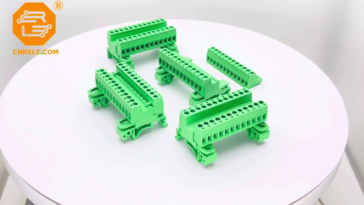 male and female pluggable din rail terminal blocks 15mm and 35mm din rail wideth