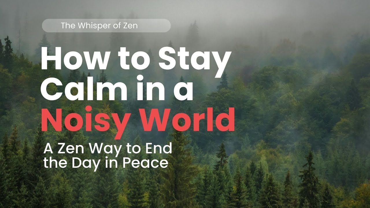 How to Stay Calm in a Noisy World: A Bedtime Story | Sleepy Story - YouTube