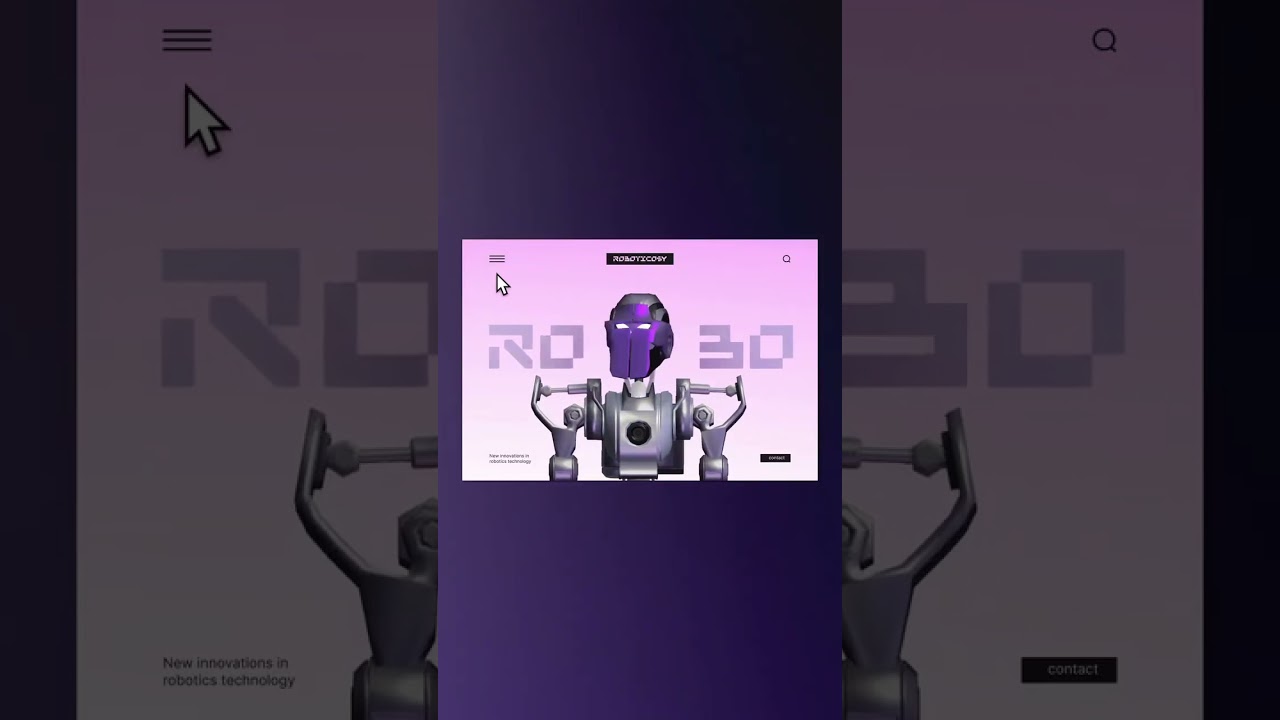 Custom website design in Figma🤖 