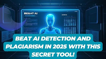 BEAT AI Detection and Plagiarism in 2025 with This SECRET Tool!