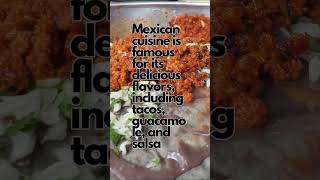 Mexican, tacos, guacamole, and salsa