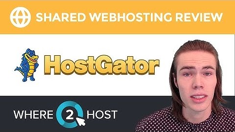 Hostgator Shared Web Hosting Review 2017