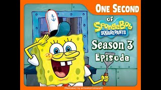 Download lagu One Second of Every SpongeBob SquarePants Season 3 Episode (Remake)