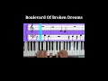 Boulevard of Broken Dreams (Green Day) piano cover song