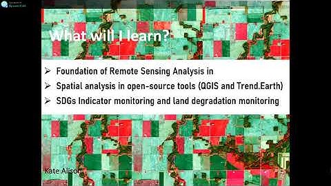 QGIS for Land Degradation Assessment & SDG monitoring in GIS